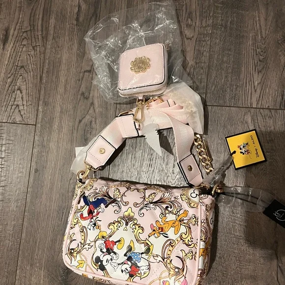 NEW Disney x ALDO Pink Crossbody Bag - Picture 8 of 8